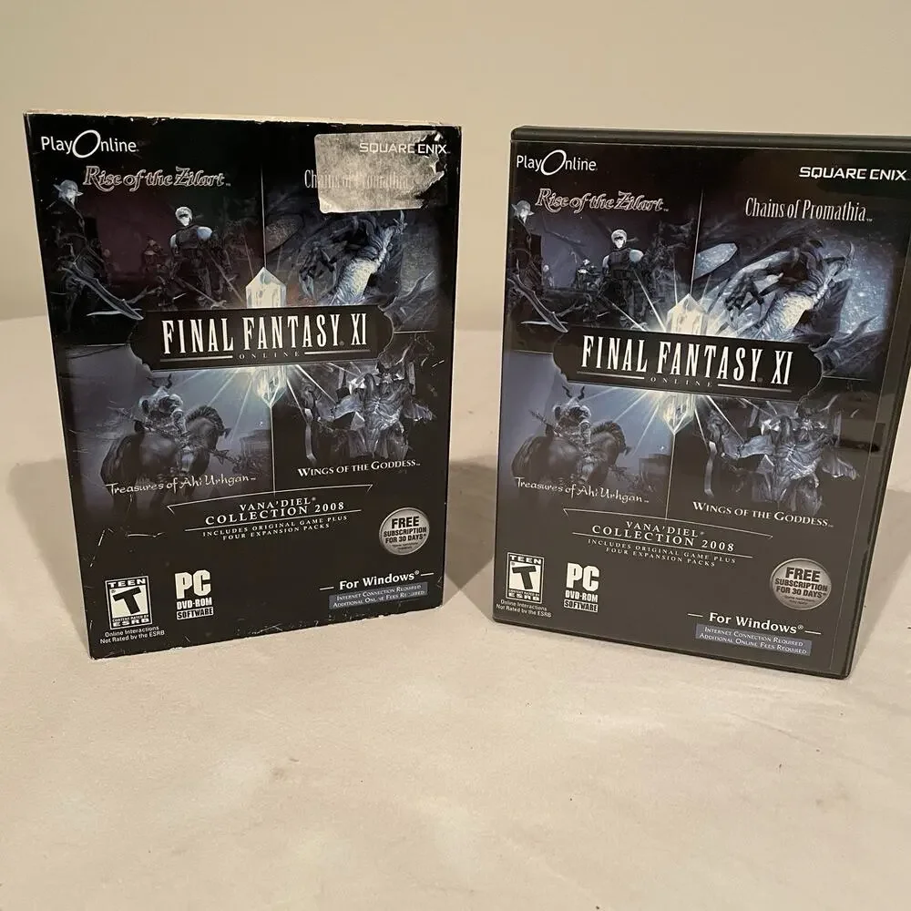 Final Fantasy XI Online: Vana'diel Collection 2008 (PC, 2008)